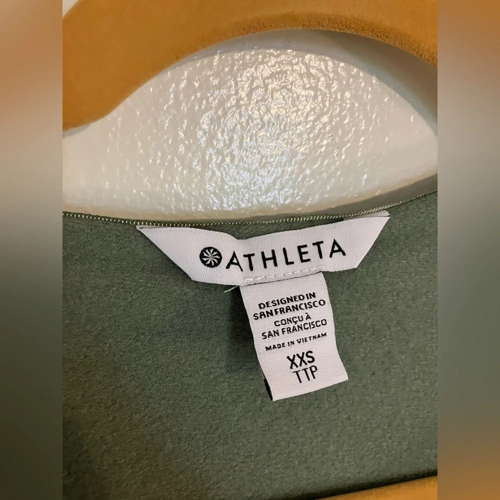 NWT Athleta Purana Wrap Hooded Sweatshirt XXS - Picture 4 of 7